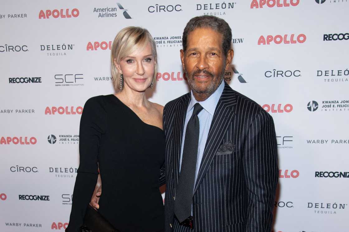Hilary Gumbel and Bryant Gumbel in New York City. Hilary Gumbel and Bryant Gumbel in New York City.