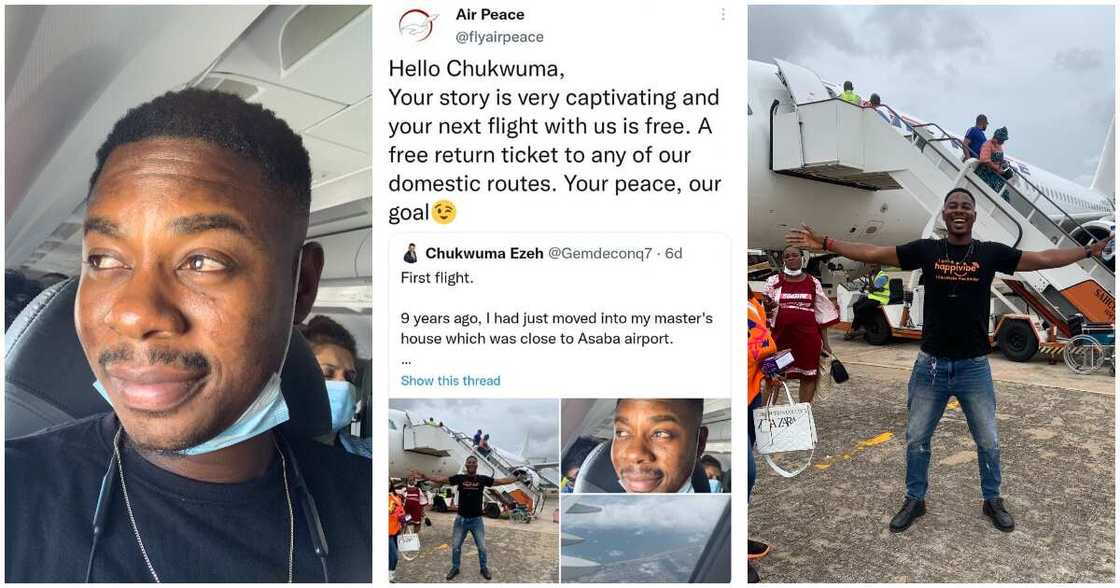 Air Peace, Chukwuman Ezeh, first flight Air Peace, Chukwuman Ezeh, first flight