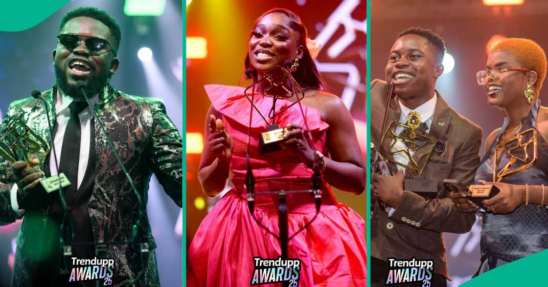 Folagade, Tomike, Peller, other win bug at 2025 Trendupp Awards. Folagade, Tomike, Peller, other win bug at 2025 Trendupp Awards.