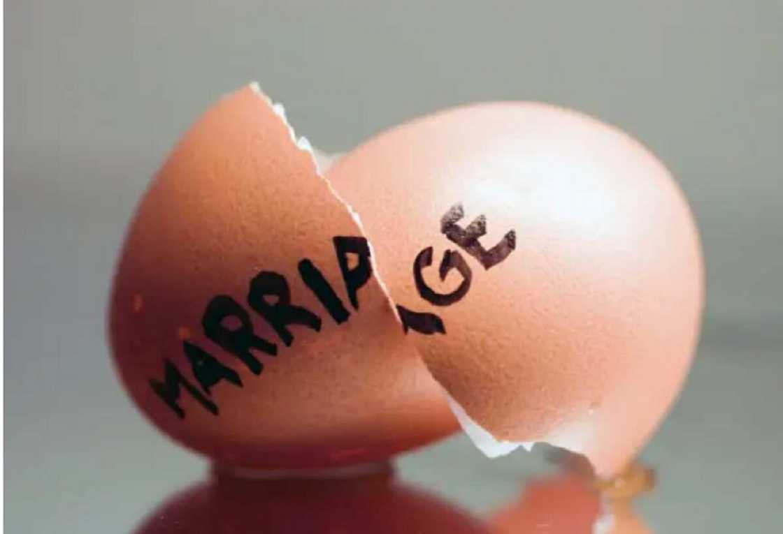 Kwai da ke nuni ga rabuwar aure Kwai da ke nuni ga rabuwar aure