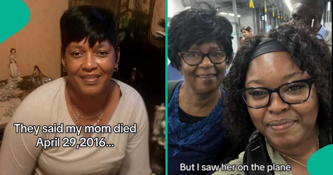Lady runs into woman who resembles her late mum who passed away 8 years ago, releases photos