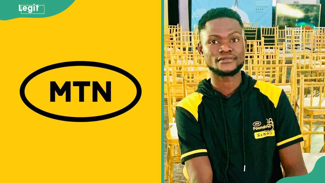 MTN logo. MTN scholarship beneficiary.