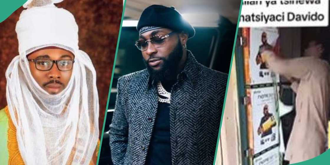 Photos of Davido and some Northern Muslims Photos of Davido and some Northern Muslims