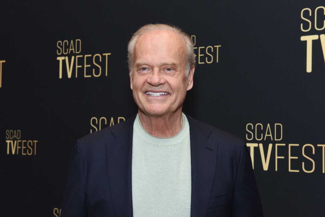 Kelsey Grammer attends Press Junket: "Frasier"