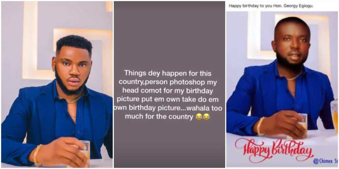 Actor Adinma Somadina in Shock After Discovering Man Edited His Photos to Celebrate Birthday Actor Adinma Somadina in Shock After Discovering Man Edited His Photos to Celebrate Birthday