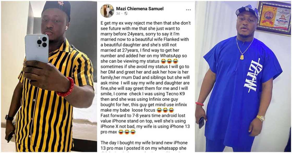 Mazi Chiemena Samuel, man deals with ex, eight years ago Mazi Chiemena Samuel, man deals with ex, eight years ago