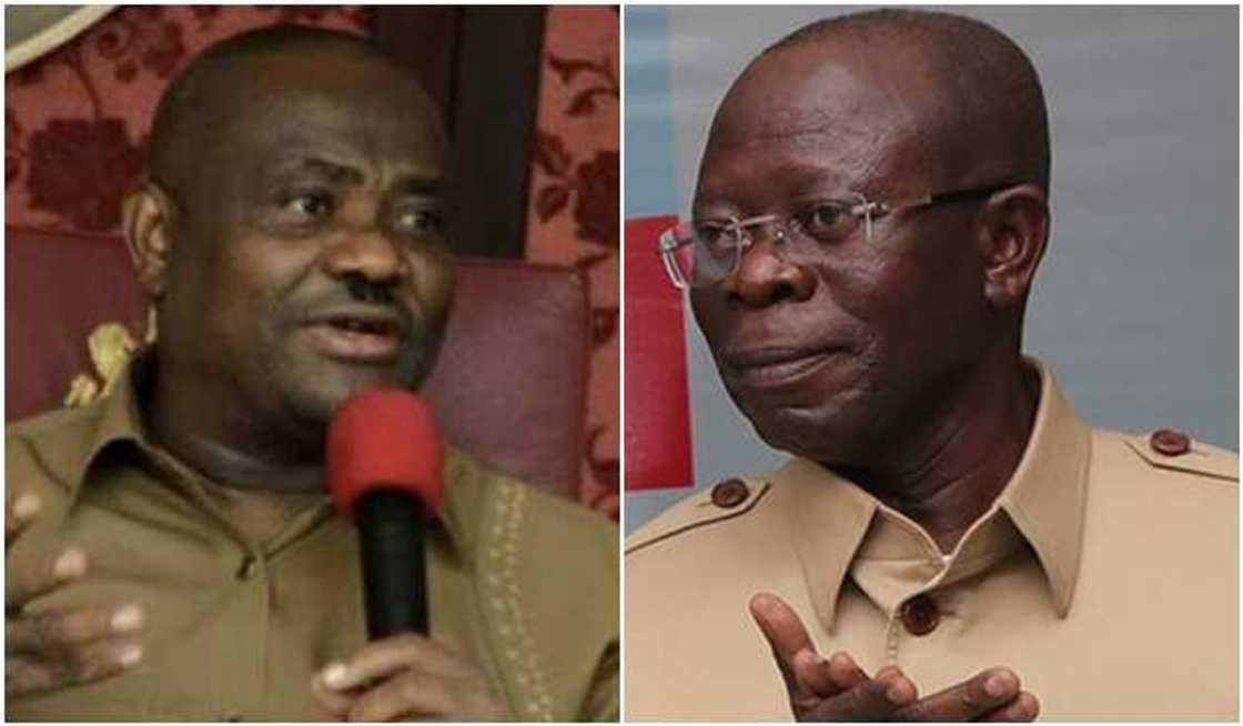 Edo election: Wike calls Oshiomhole a politician without a certificate Edo election: Wike calls Oshiomhole a politician without a certificate