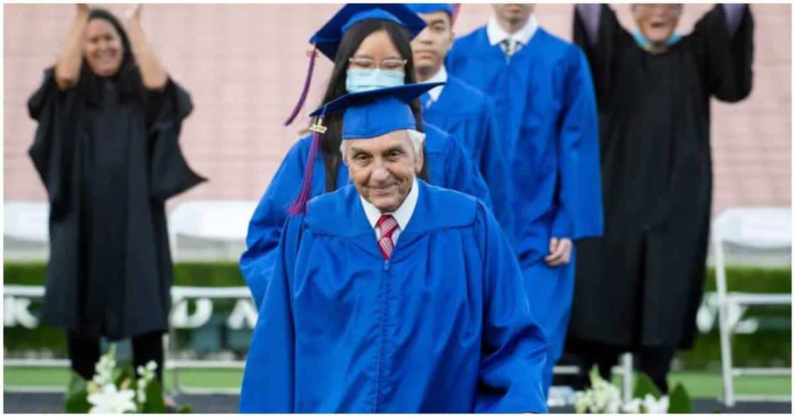 Ted Sams: 78-Year-Old Man Finally Gets High School Diploma 6 Decades after Missing Exam Needed to Graduate Ted Sams: 78-Year-Old Man Finally Gets High School Diploma 6 Decades after Missing Exam Needed to Graduate