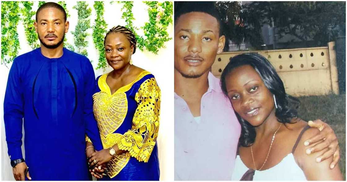 Nollywood actor Artus Frank and wife. Nollywood actor Artus Frank and wife.