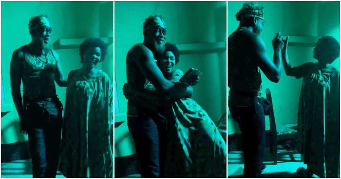 Iyabo Ojo and Chidi Mokeme. Iyabo Ojo and Chidi Mokeme.