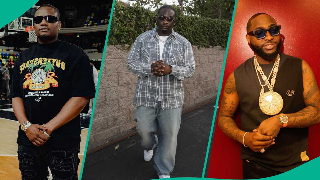 DJ Tunez reacst to Davido and Wande Coal's feud. fans drag him