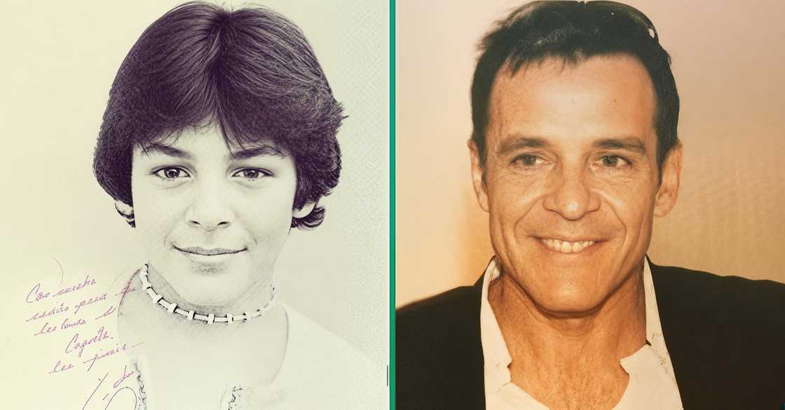 Young Nefty Sallaberry then and now