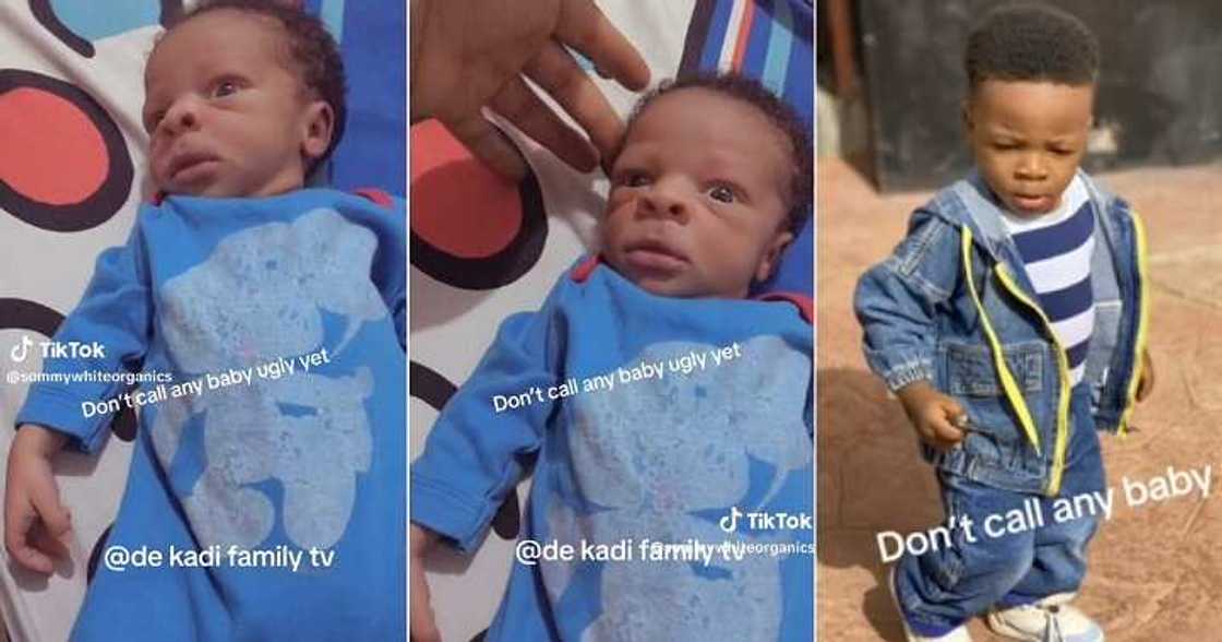 Nigerian mum flaunts transformation of her son Nigerian mum flaunts transformation of her son