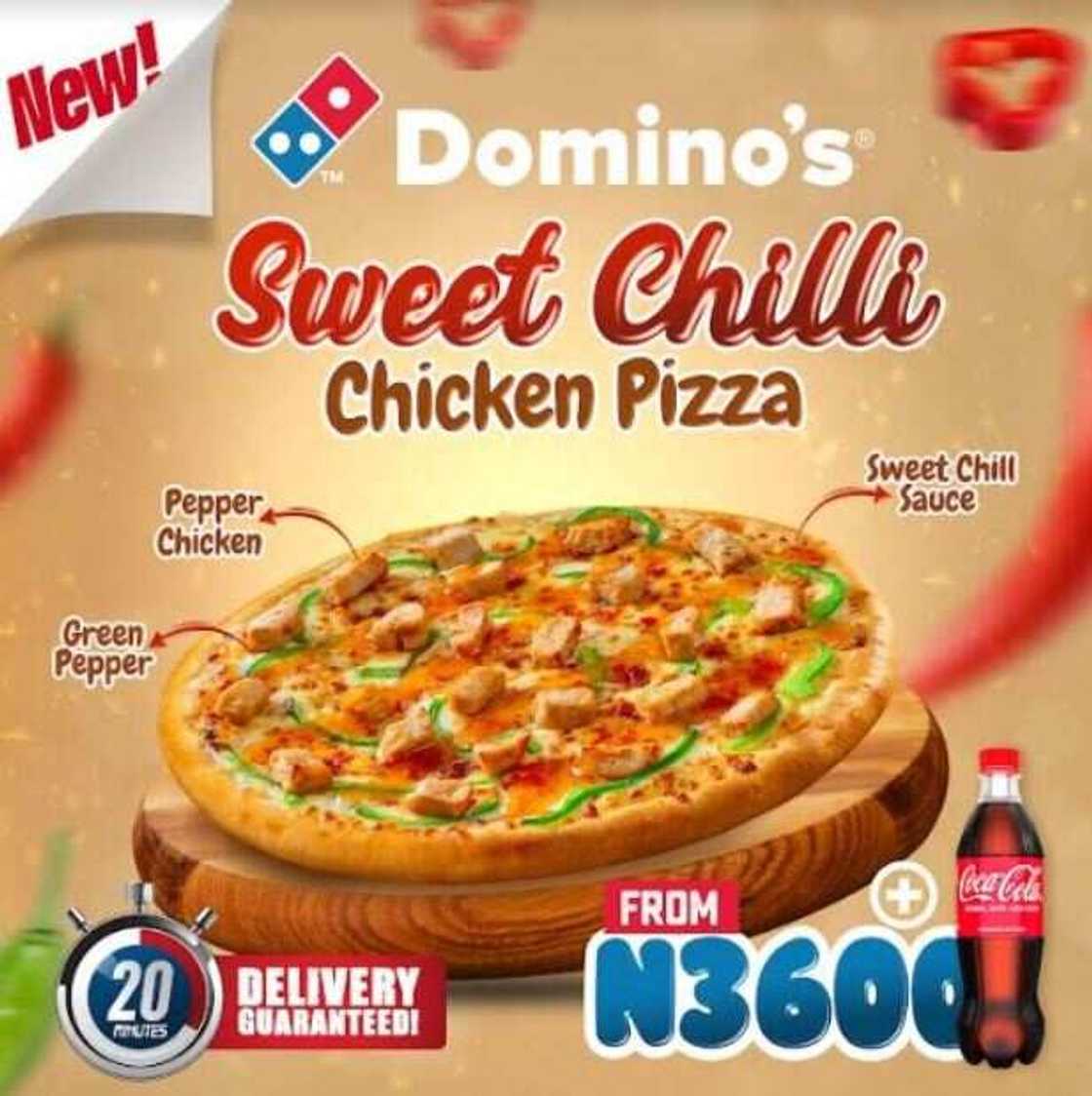 Enjoy Sweet Chills with the New Domino’s Sweet Chilli Chicken Pizza Enjoy Sweet Chills with the New Domino’s Sweet Chilli Chicken Pizza