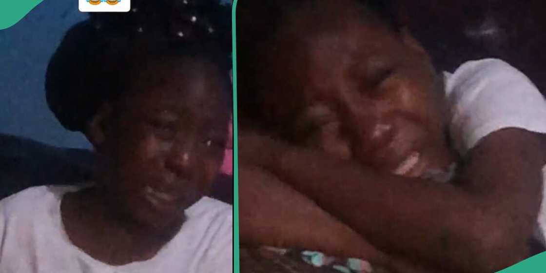 Baby weeps after she was told Christmas was over. Baby weeps after she was told Christmas was over.