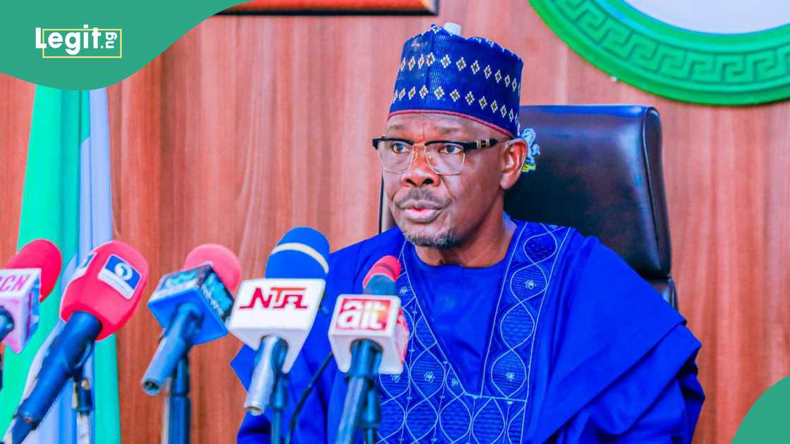 Gwamna Abdullahi Sule. Gwamna Abdullahi Sule.