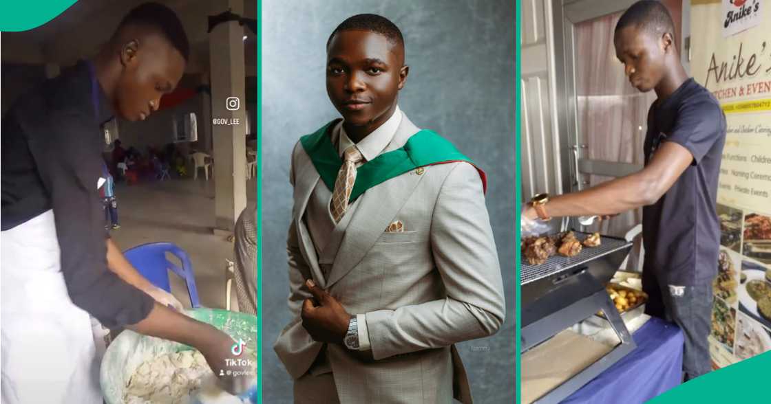 UNILAG graduate who worked in bakery shares achievements. UNILAG graduate who worked in bakery shares achievements.