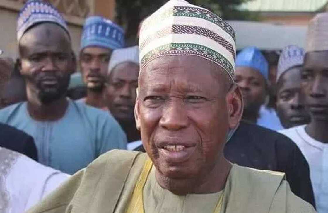 Zaben cike gurbi: Masana'antar Kannywood ta taya gwamna Ganduje murnar samun nasara Zaben cike gurbi: Masana'antar Kannywood ta taya gwamna Ganduje murnar samun nasara