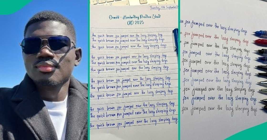 Man who changed his handwriting shares how he did it.