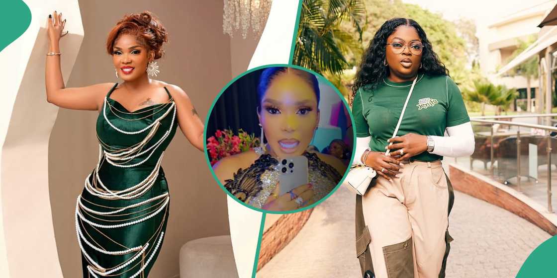 Iyabo Ojo shows gift she got from Funke Akindele Iyabo Ojo shows gift she got from Funke Akindele