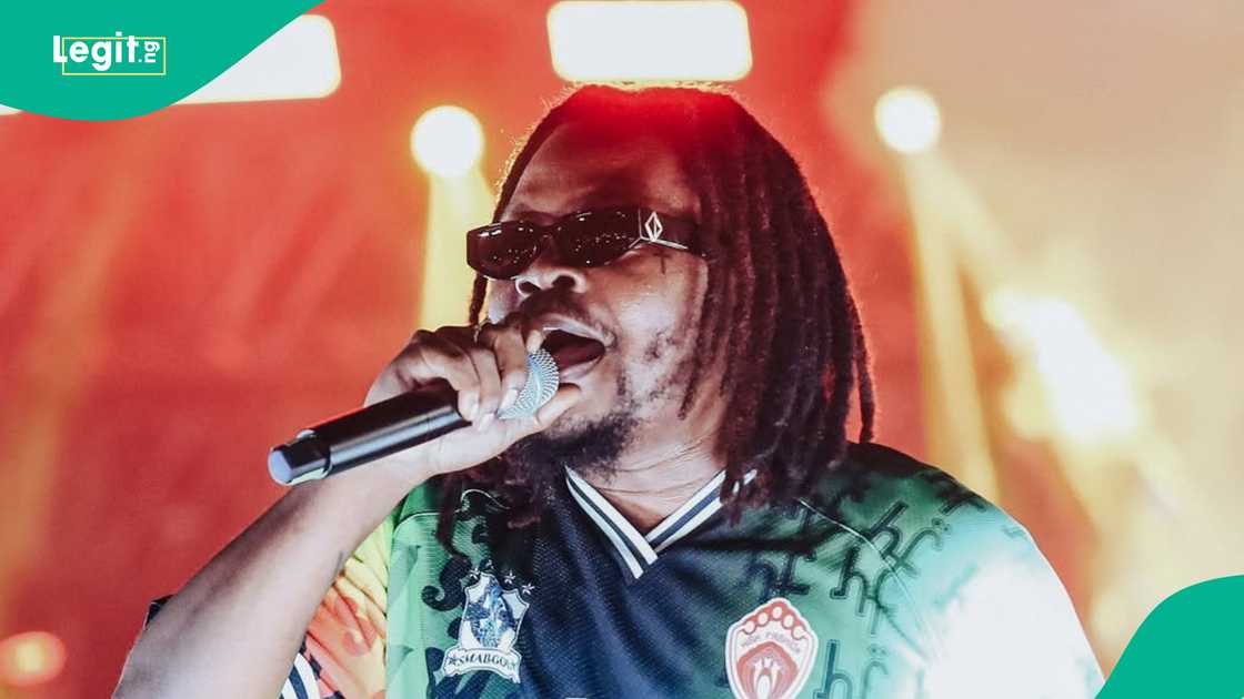 Olamide calls for peace and unity amid insecurity in Nigeria. Olamide calls for peace and unity amid insecurity in Nigeria.