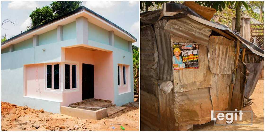 Philanthropist, Arnold Ekweoba donates 2-bedroom bungalow to widow in Anambra Philanthropist, Arnold Ekweoba donates 2-bedroom bungalow to widow in Anambra