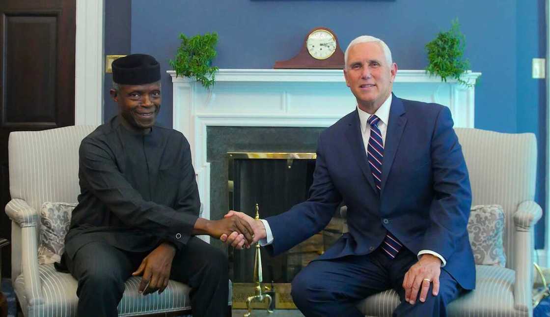 Nigerians trade words over comparison between Osinbajo and Pence