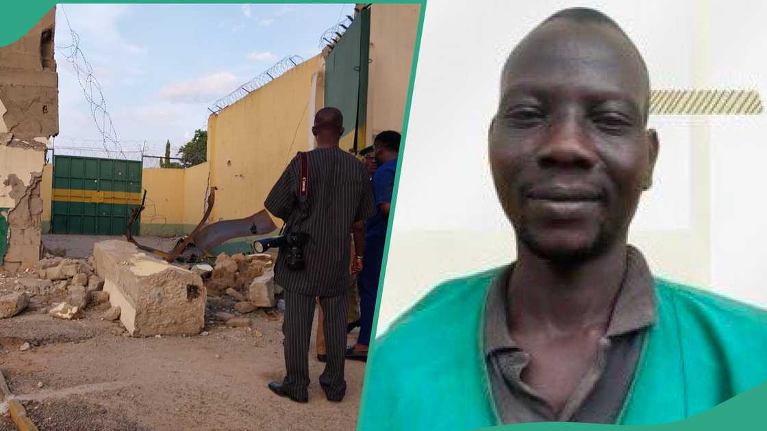 Fleeing inmate from Osun jailbreak nabbed by police in Lagos Fleeing inmate from Osun jailbreak nabbed by police in Lagos