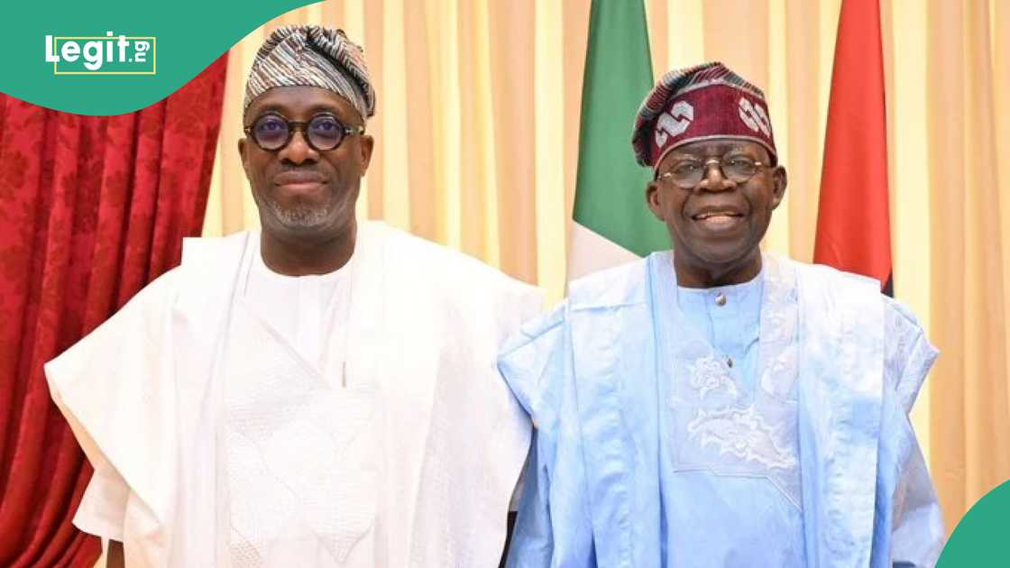Sowunmi recently met with Tinubu Sowunmi recently met with Tinubu
