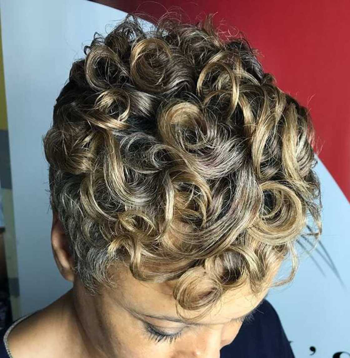 short hairstyles for black women