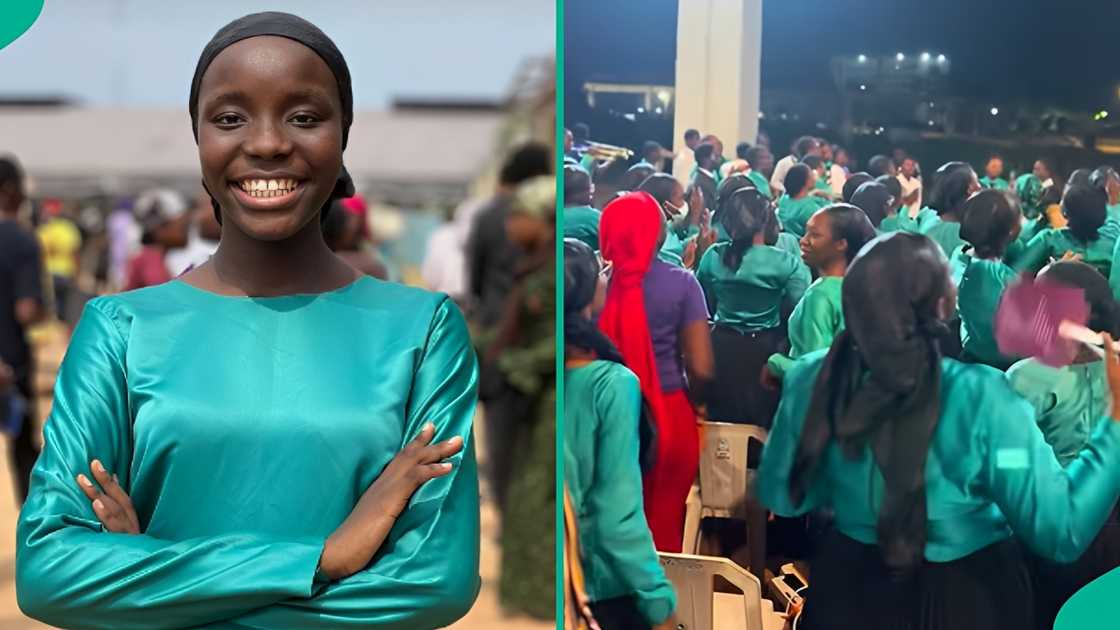 Netizens point out something unusual as Deeper life member shares video from retreat