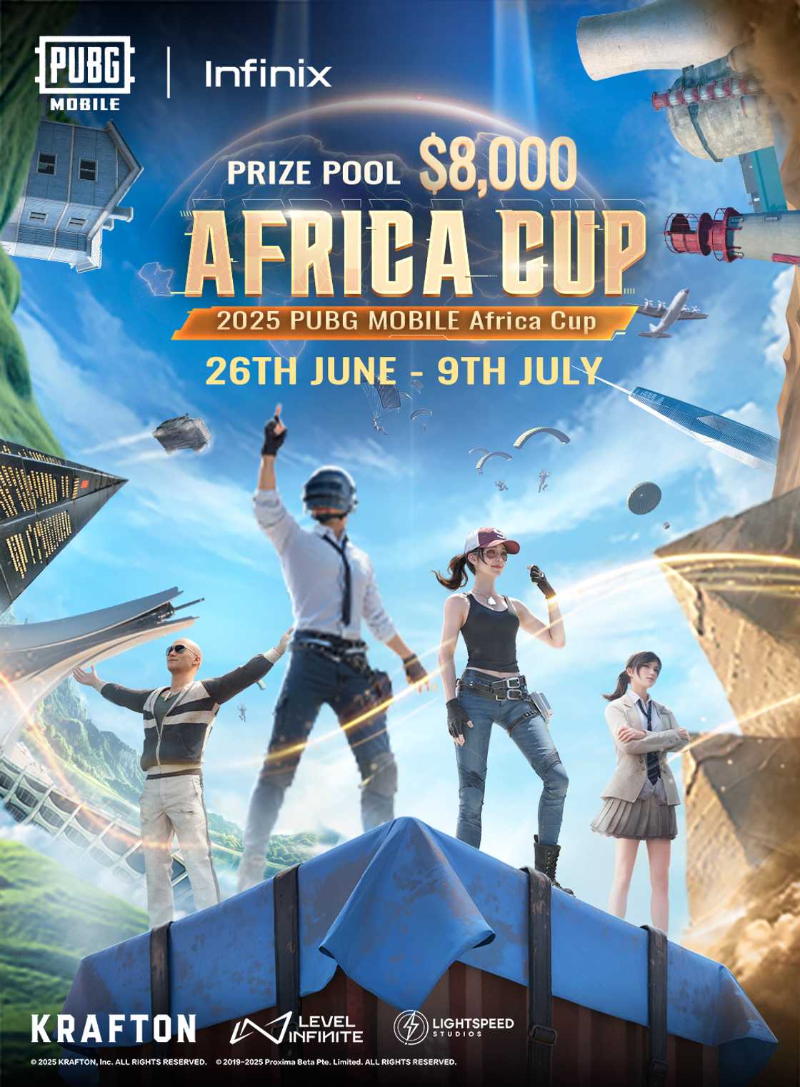 Battle For Continental Glory: PUBG MOBILE Invites African Gamers to the 2025 Africa Cup Battle For Continental Glory: PUBG MOBILE Invites African Gamers to the 2025 Africa Cup