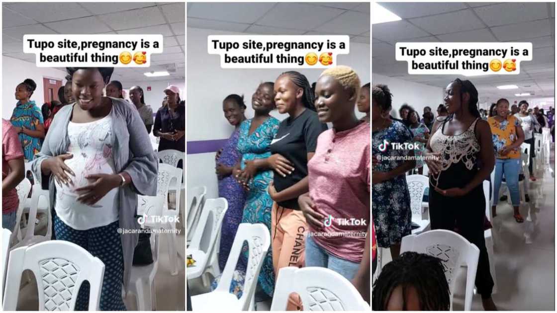 Pregnant women dancing/women sang to their unborn kids. Pregnant women dancing/women sang to their unborn kids.