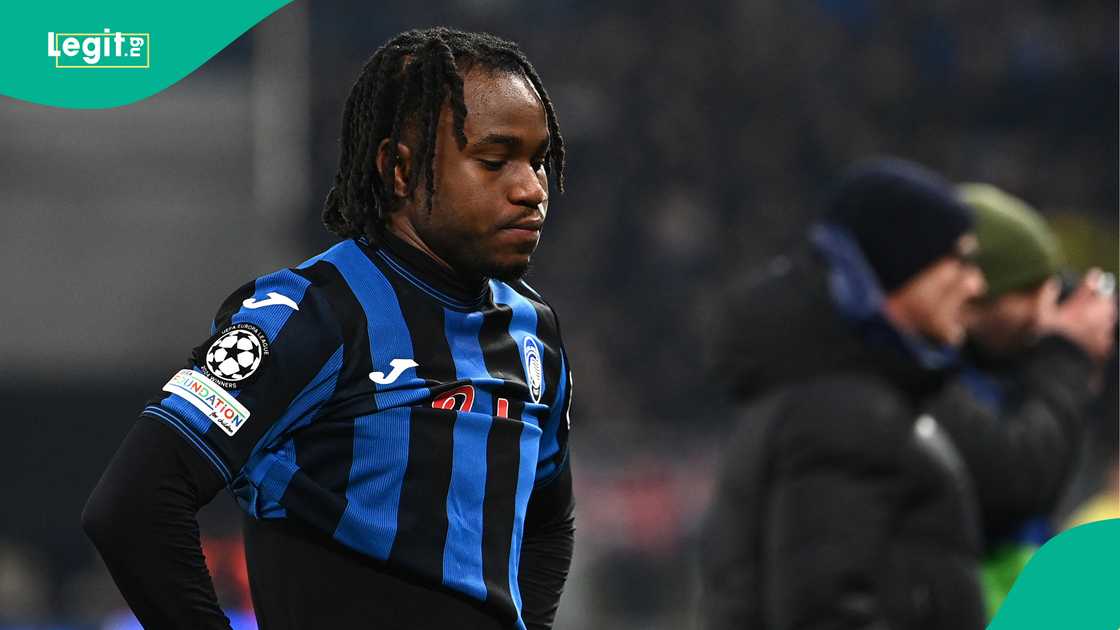 Ademola Lookman, Atalanta, Club Brugge, Gewiss Stadium, Bergamo, Italy, UEFA Champions League. Ademola Lookman, Atalanta, Club Brugge, Gewiss Stadium, Bergamo, Italy, UEFA Champions League.