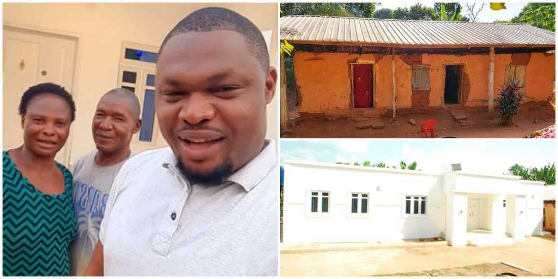 Activist Harrison upgrades his parent’s house as a reward for their support when he was in prison Activist Harrison upgrades his parent’s house as a reward for their support when he was in prison