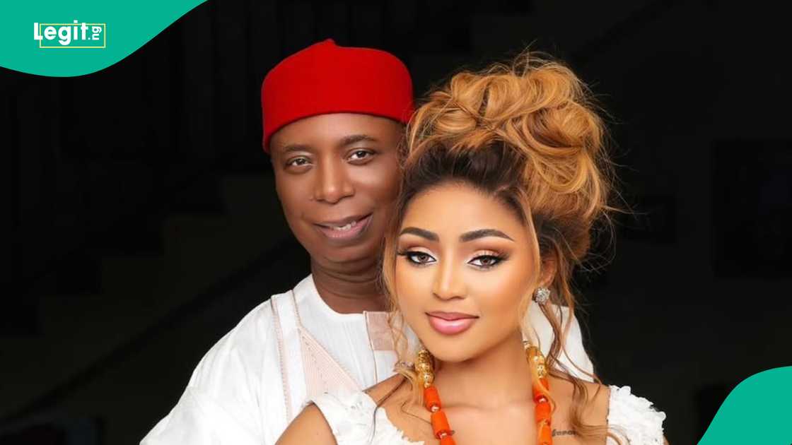 Ned Nwoko shares video as he marks Regina Daniels' children's birthday