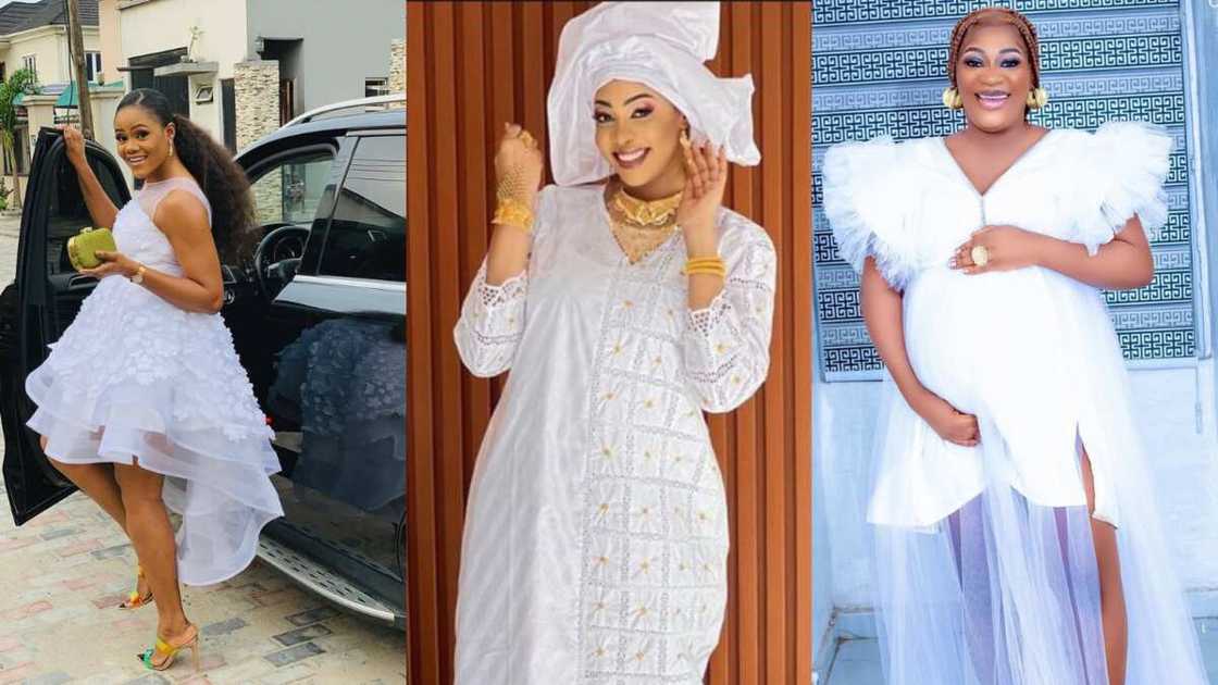 30 stylish Aso Ebi styles for pregnant women Flaunt your baby bump in style Legit.ng