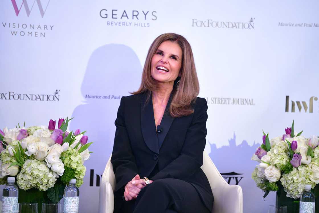 Maria Shriver in Los Angeles, California. Maria Shriver in Los Angeles, California.