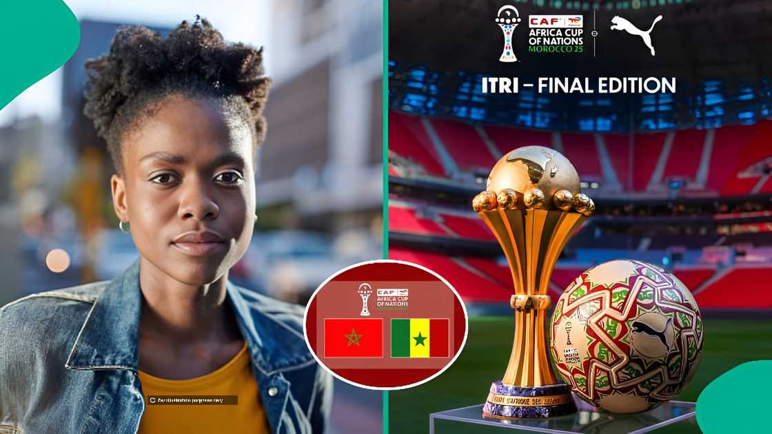 South African lady speaks out against injustice after AFCON final drama in Morocco South African lady speaks out against injustice after AFCON final drama in Morocco