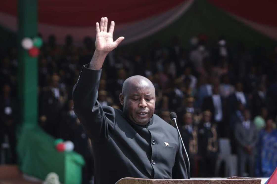 Burundi's President Evariste Ndayishimiye has been in power since June 2020 Burundi's President Evariste Ndayishimiye has been in power since June 2020