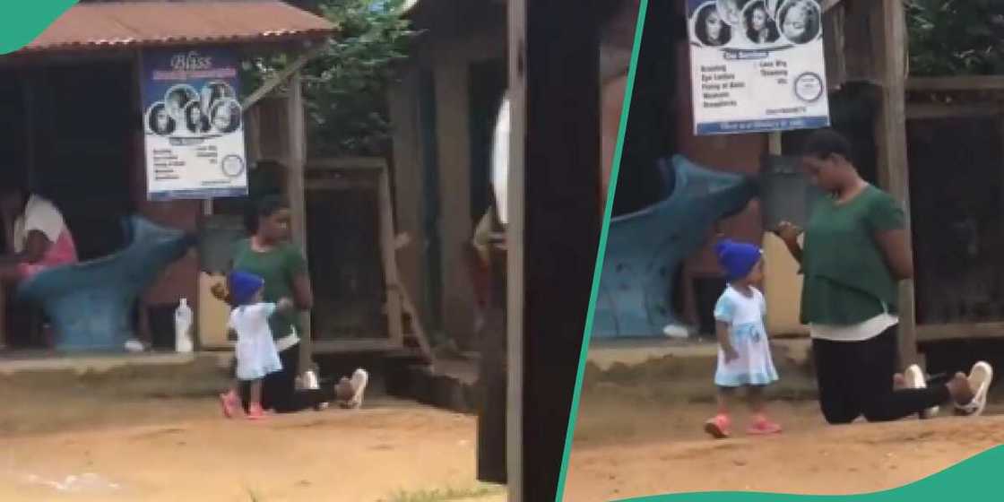 Netizens tackle boss as apprentice kneels with her toddler for coming to work late Netizens tackle boss as apprentice kneels with her toddler for coming to work late