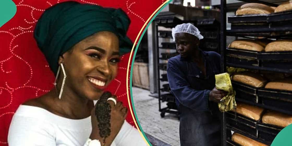 Woman begs for financial support to help husband's bakery business Woman begs for financial support to help husband's bakery business