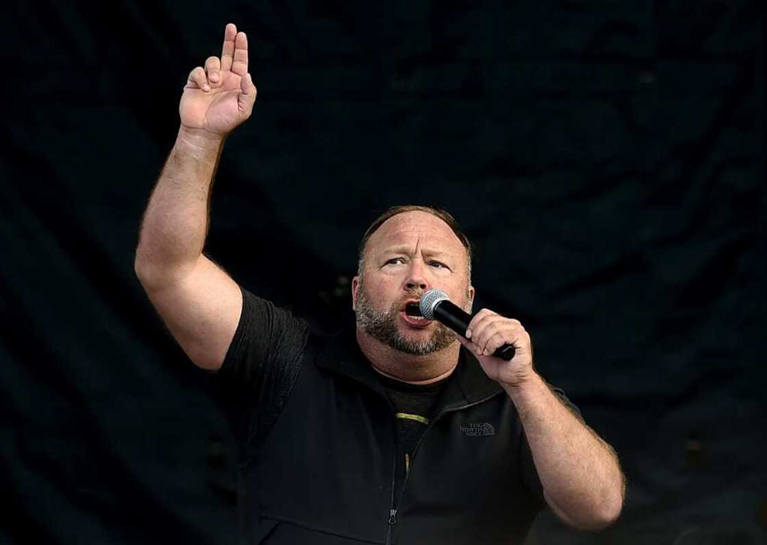 Alex Jones is widely branded as a misinformation profiteer. Alex Jones is widely branded as a misinformation profiteer.