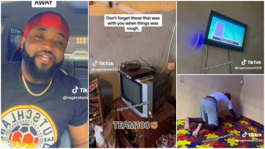 House transformation/Man redesigned friend's house. House transformation/Man redesigned friend's house.