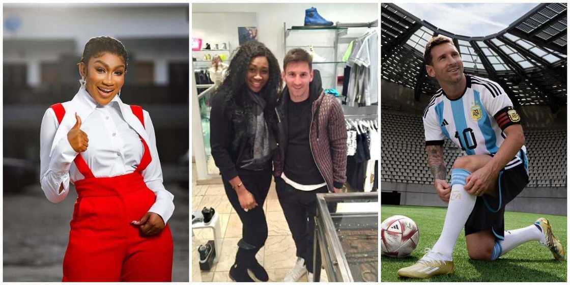 Ebube Nwagbo with Messi, Messi World Cup 2022 victory Ebube Nwagbo with Messi, Messi World Cup 2022 victory