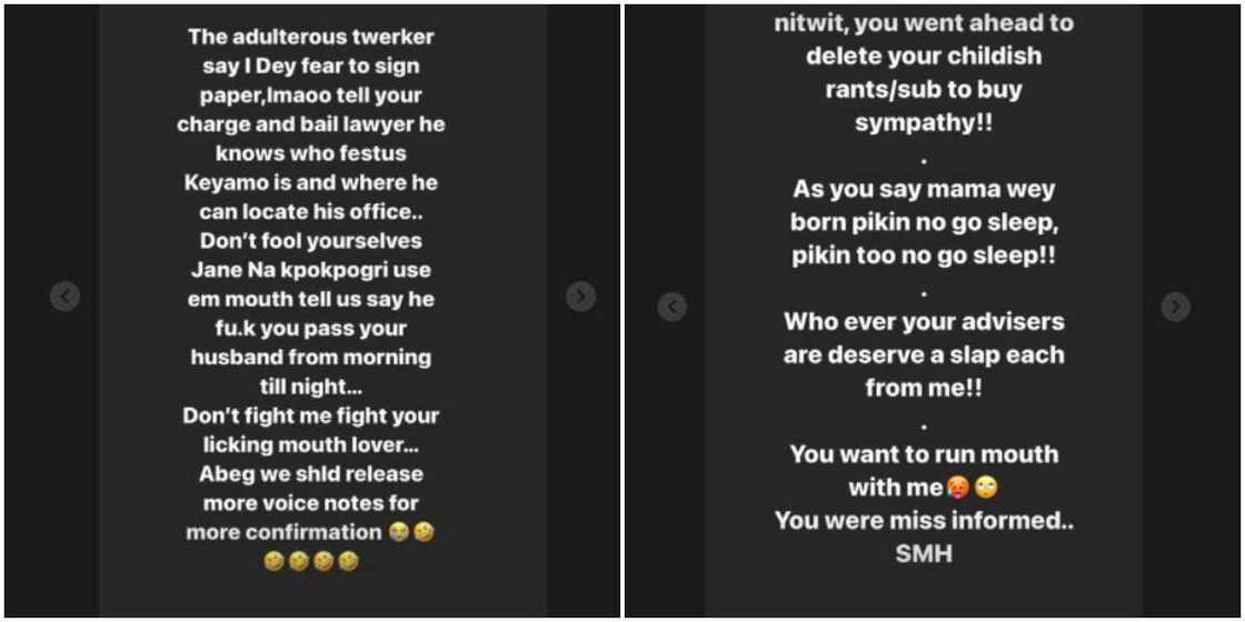 Jane Mena accuses Tonto Dikeh Jane Mena accuses Tonto Dikeh