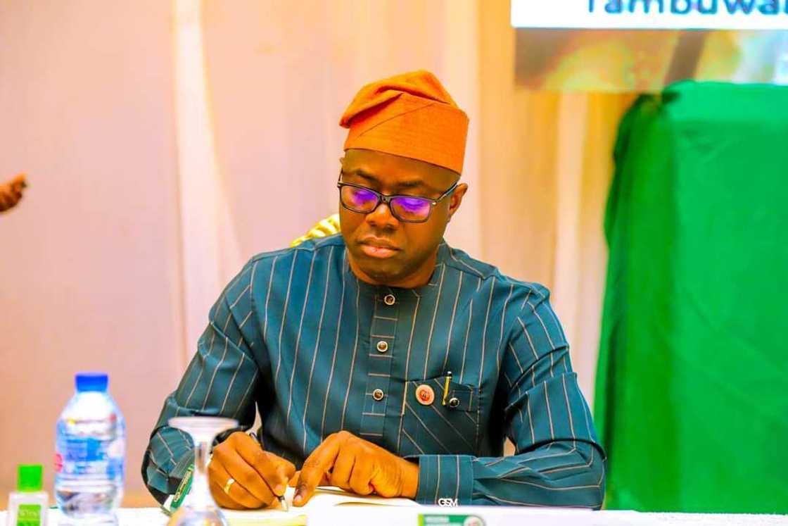 Gwamna Seyi Makinde. Gwamna Seyi Makinde.