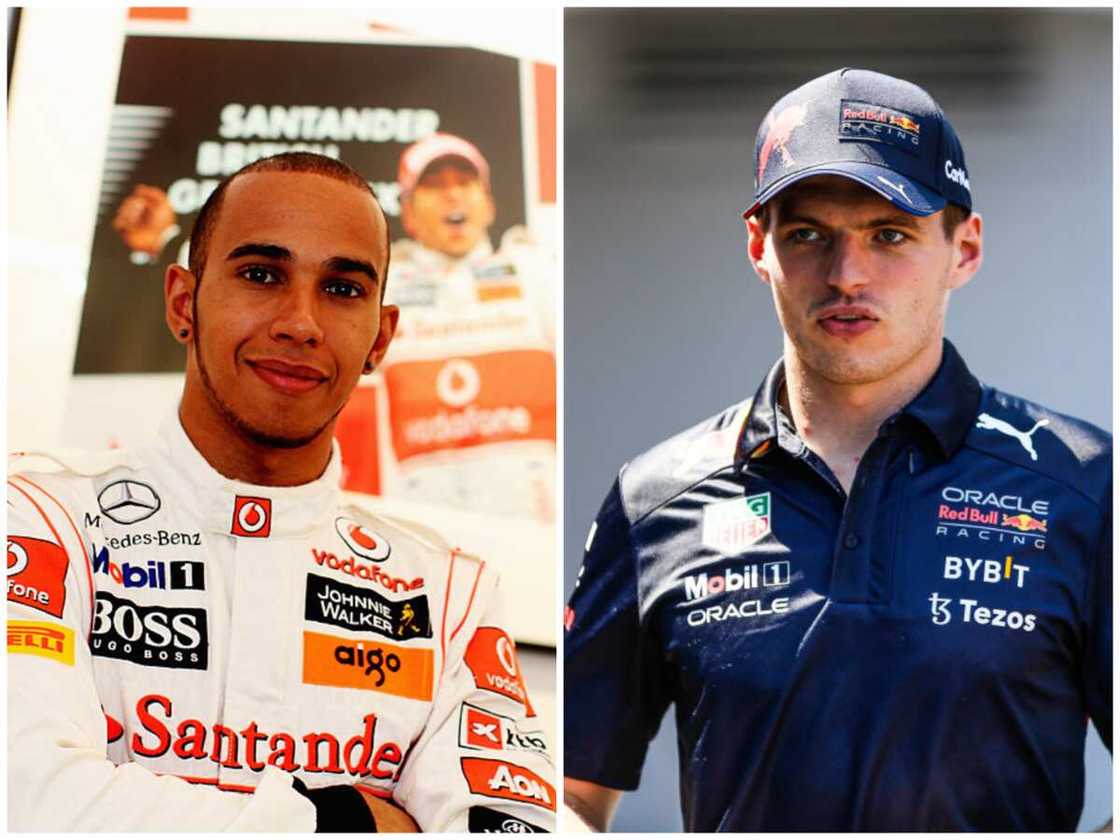 Hamilton et Verstappen Hamilton et Verstappen