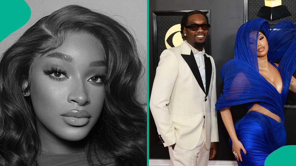 Davido's Babymama Larissa slams Cardi B for allegedly sleeping with another man in pregnancy. Davido's Babymama Larissa slams Cardi B for allegedly sleeping with another man in pregnancy.