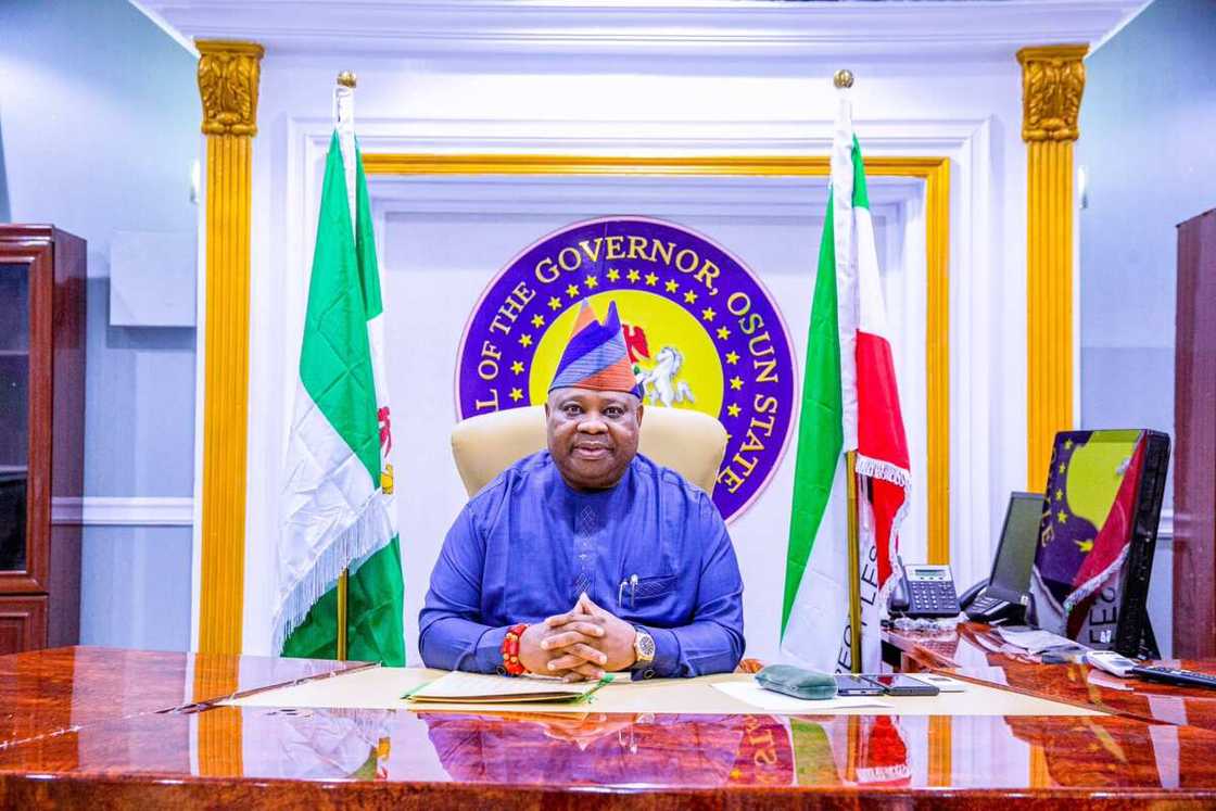 Governor Adeleke, Osun state governor